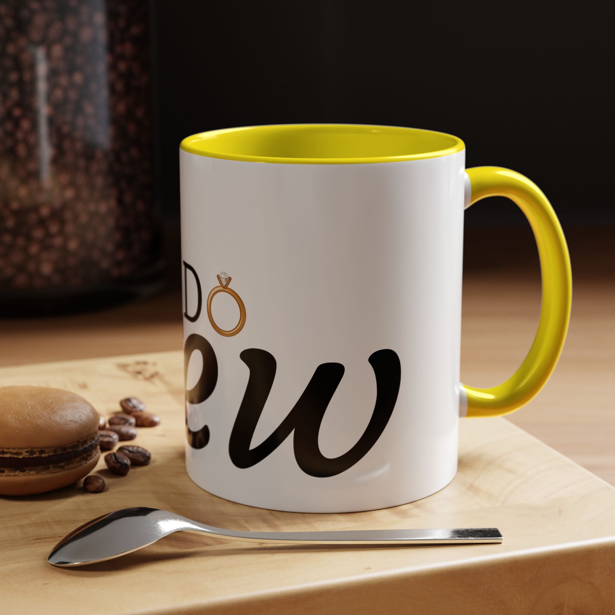 I Do Crew Accent Coffee Mug — Bachelorette Bridal Party Gift (11/15oz)