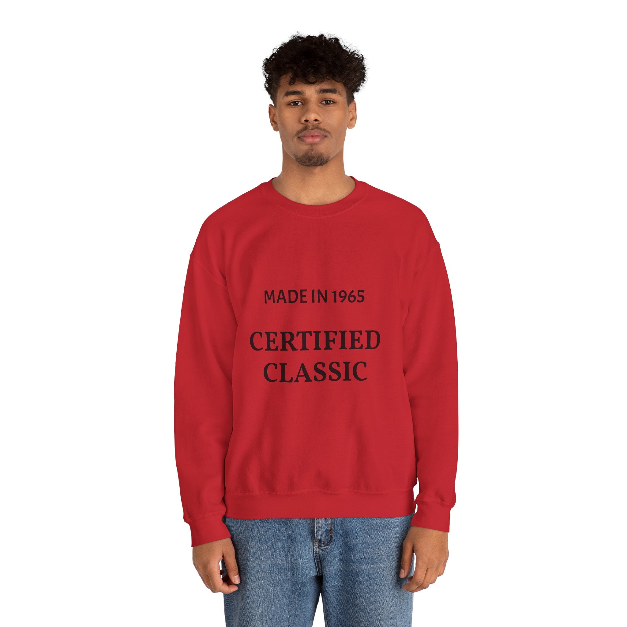 Crewneck Sweatshirt — "Certified Classic" Pullover