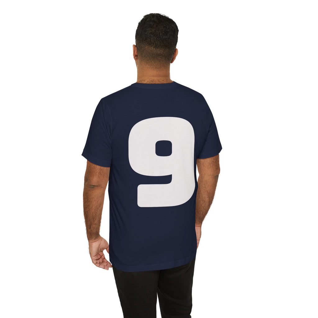 Custom Adult Birthday Crew Neck Tee - Unisex - Title/Role on front - Birthday person on front - Age on back