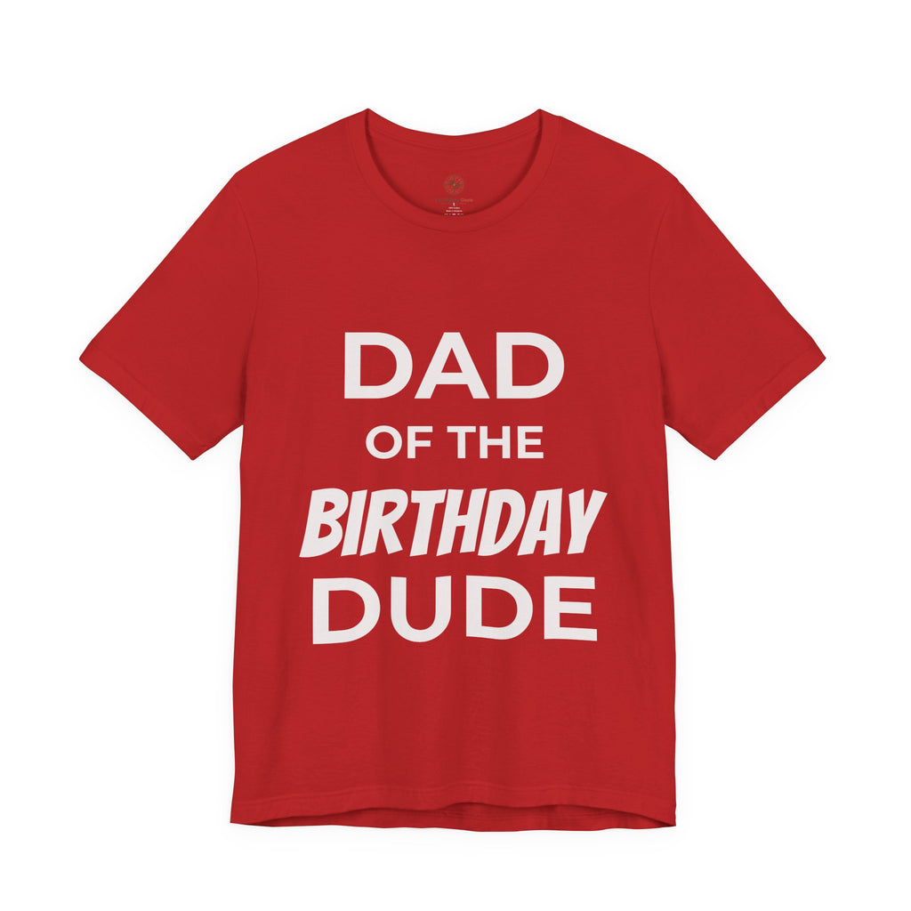Custom Adult Birthday Crew Neck Tee - Unisex - Title/Role on front - Birthday person on front - Age on back