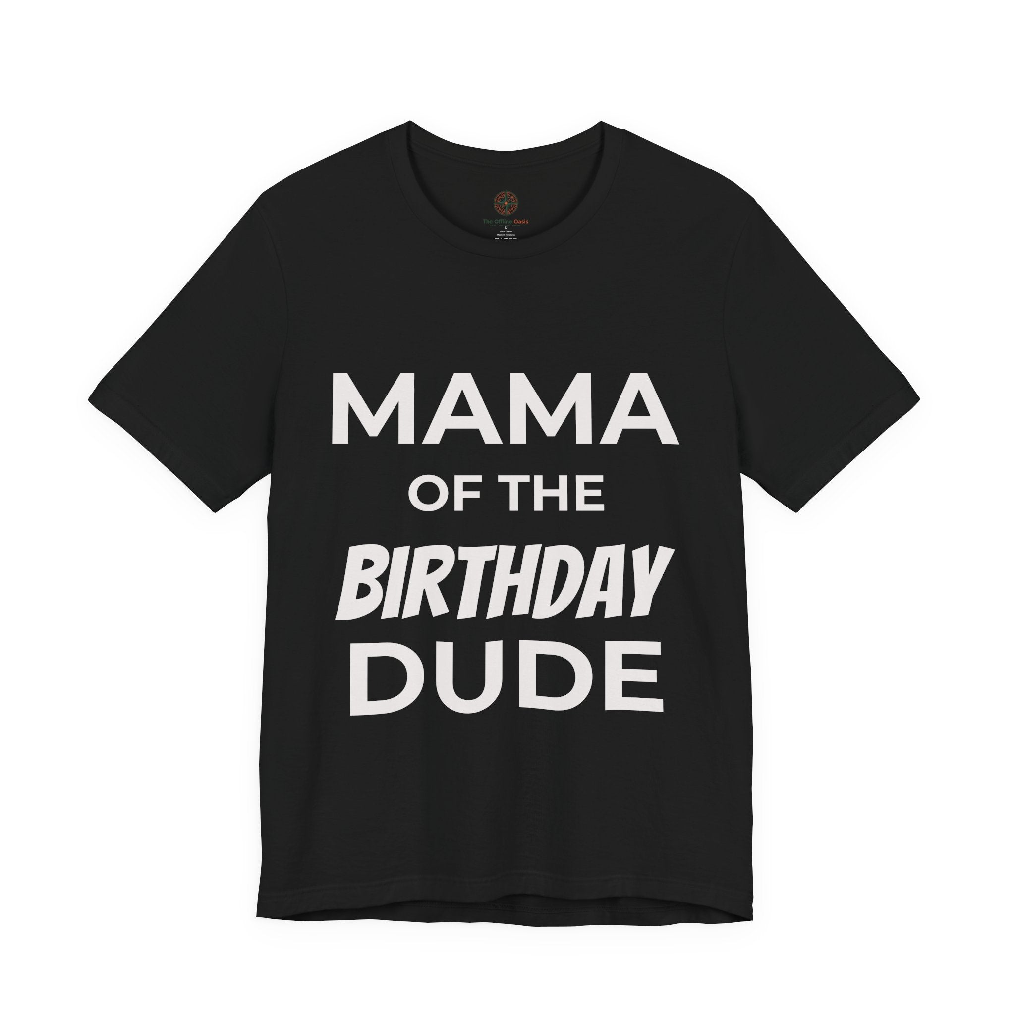 Custom Adult Birthday Crew Neck Tee - Unisex - Title/Role on front - Birthday person on front - Age on back