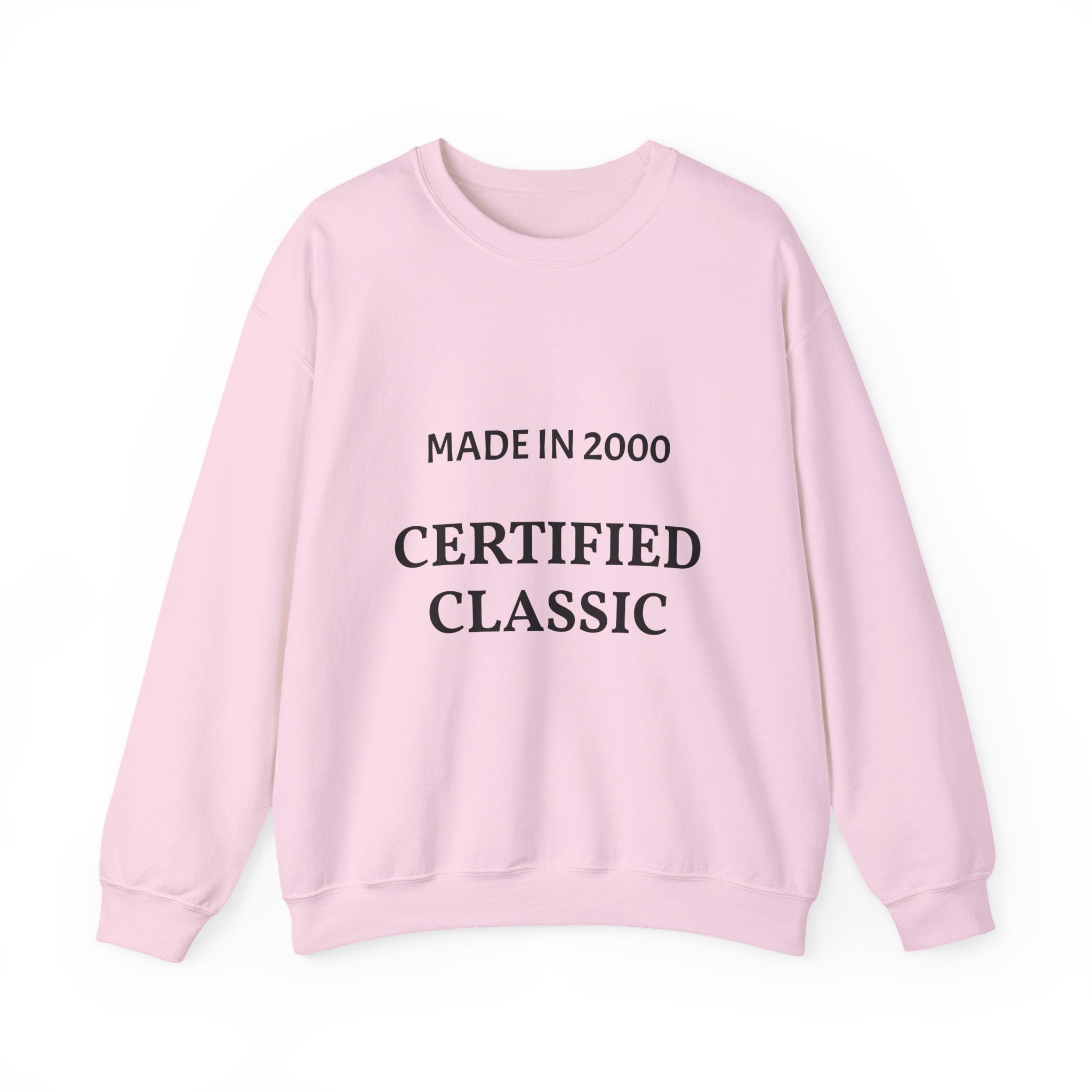 Crewneck Sweatshirt — "Certified Classic" Pullover