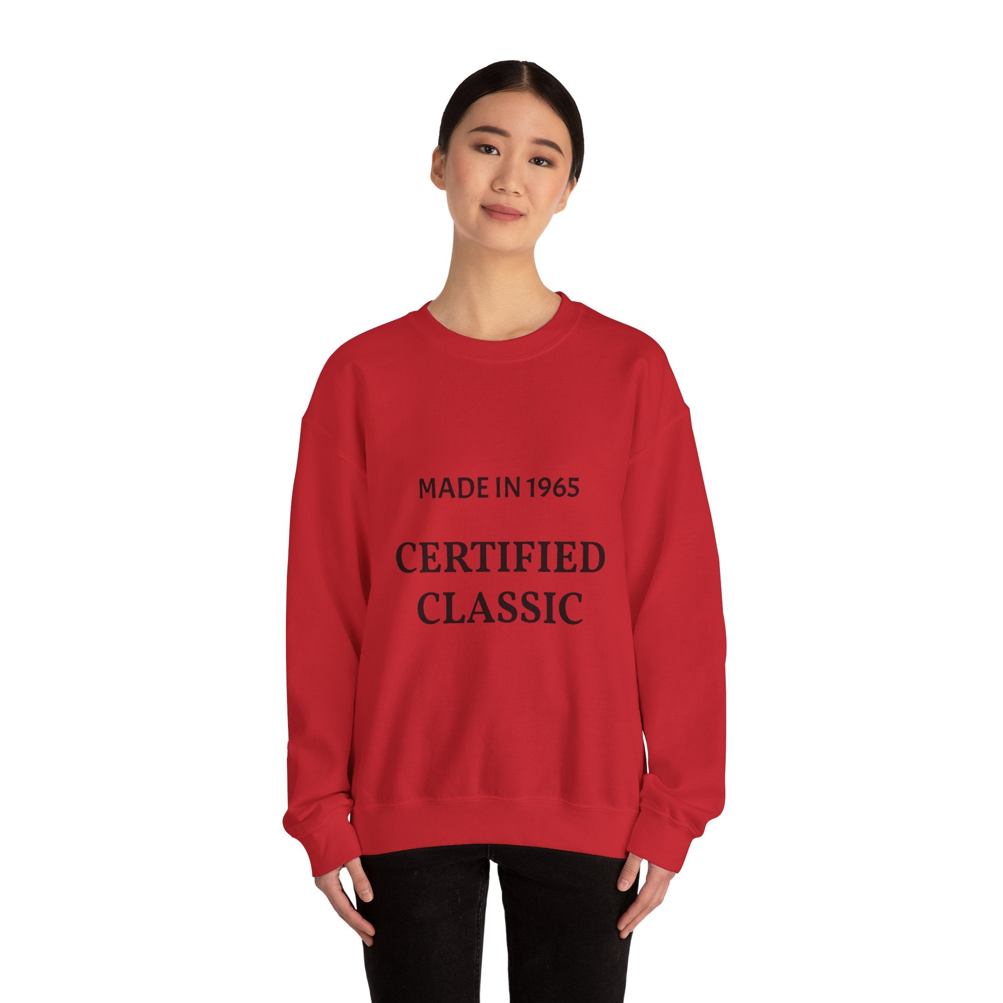 Crewneck Sweatshirt — "Certified Classic" Pullover