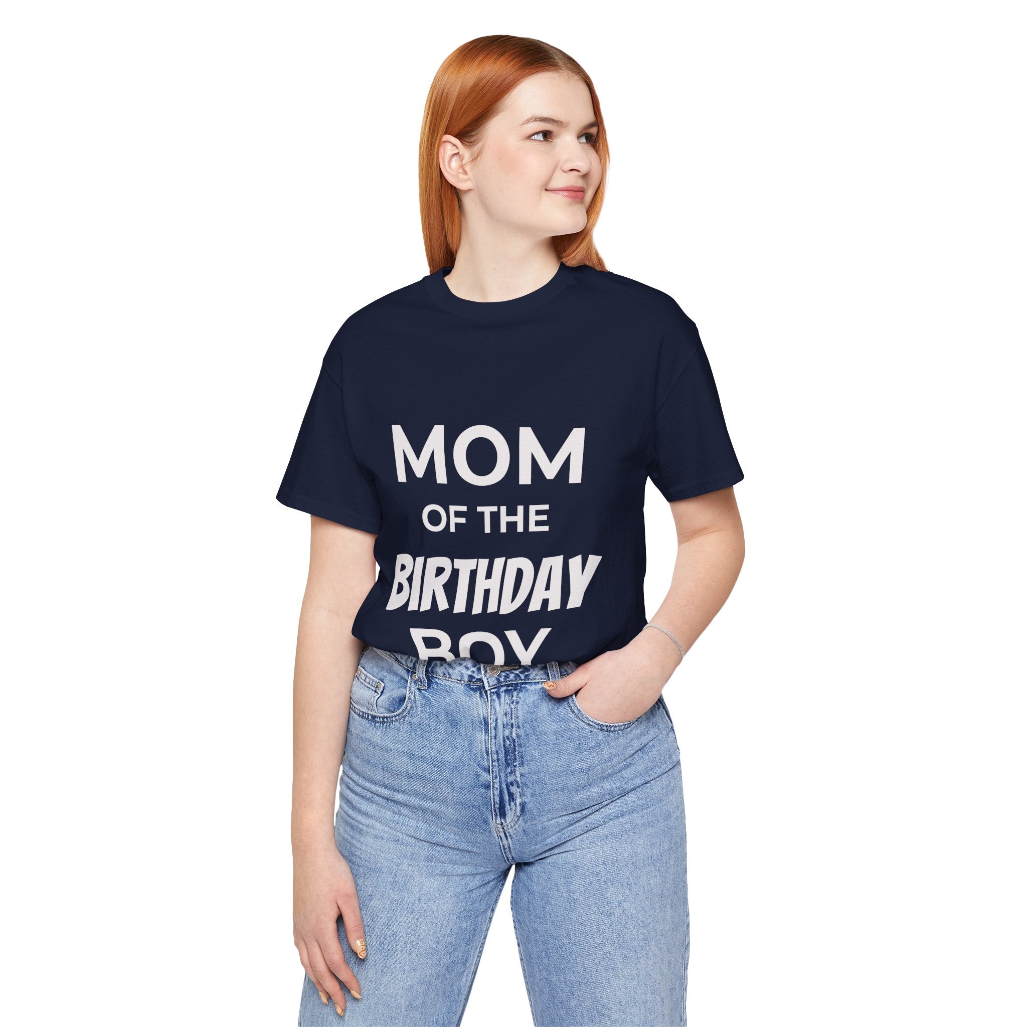 Custom Adult Birthday Crew Neck Tee - Unisex - Title/Role on front - Birthday person on front - Age on back