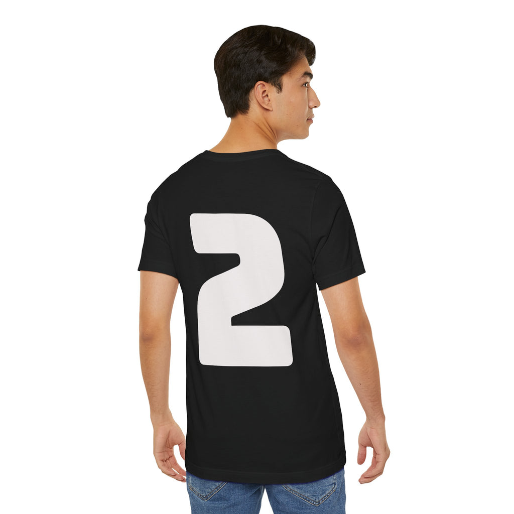 Custom Adult Birthday Crew Neck Tee - Unisex - Title/Role on front - Birthday person on front - Age on back