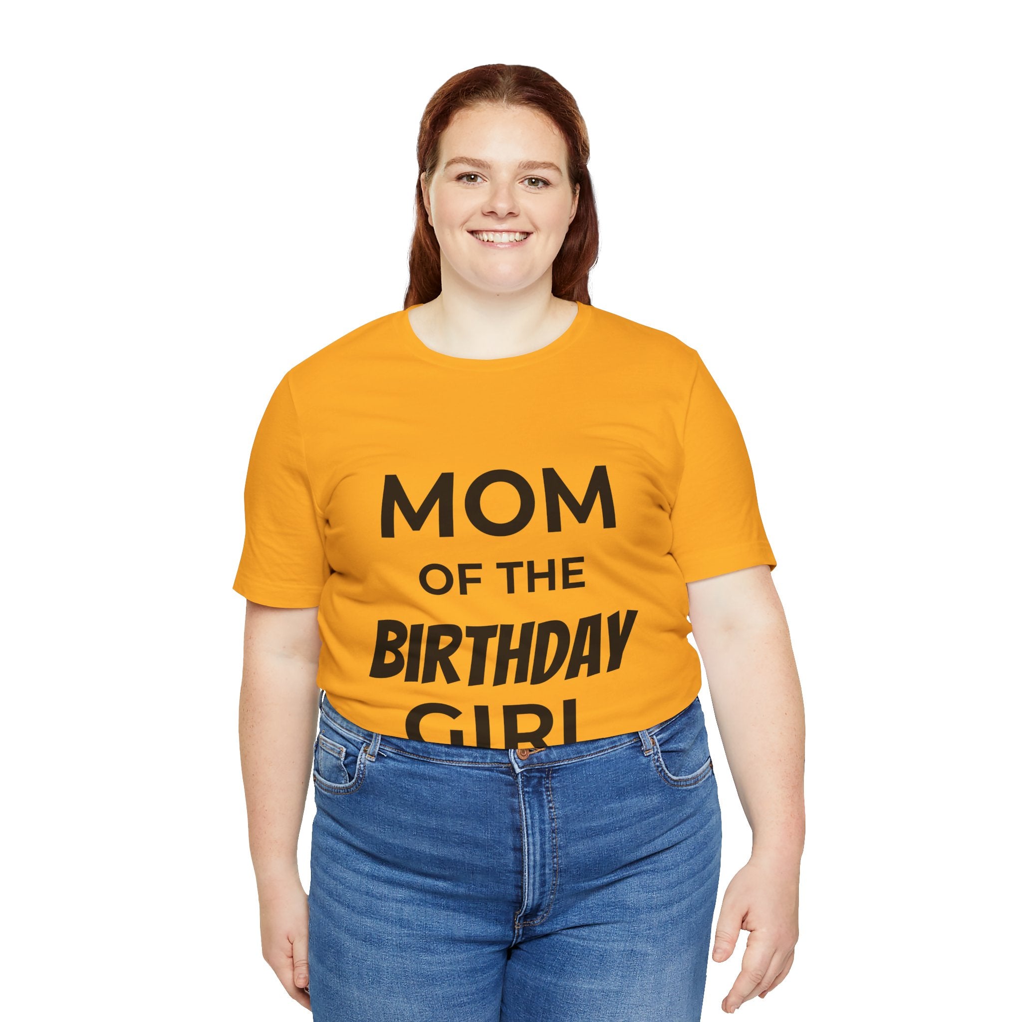 Custom Adult Birthday Crew Neck Tee - Unisex - Title/Role on front - Birthday person on front - Age on back