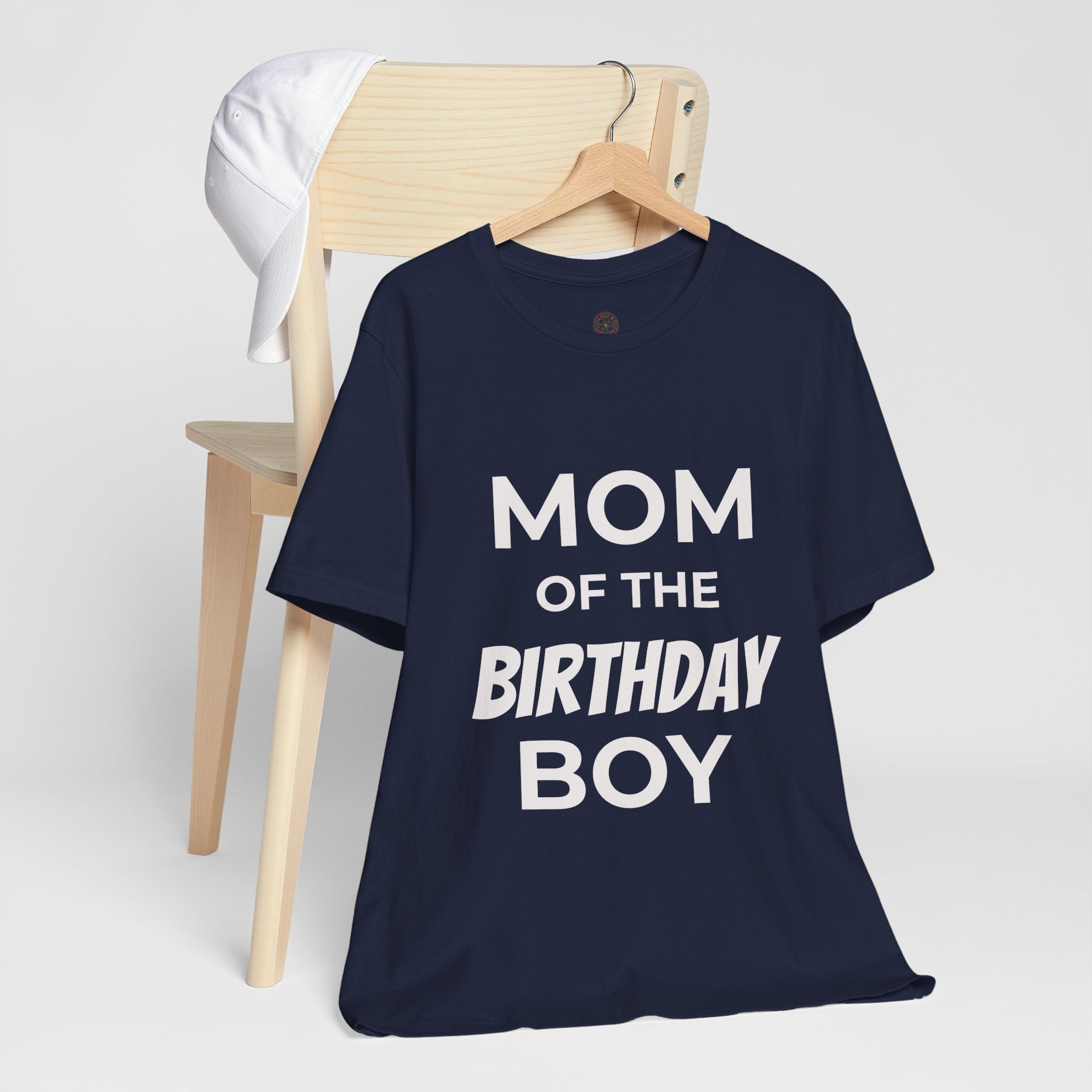 Custom Adult Birthday Crew Neck Tee - Unisex - Title/Role on front - Birthday person on front - Age on back