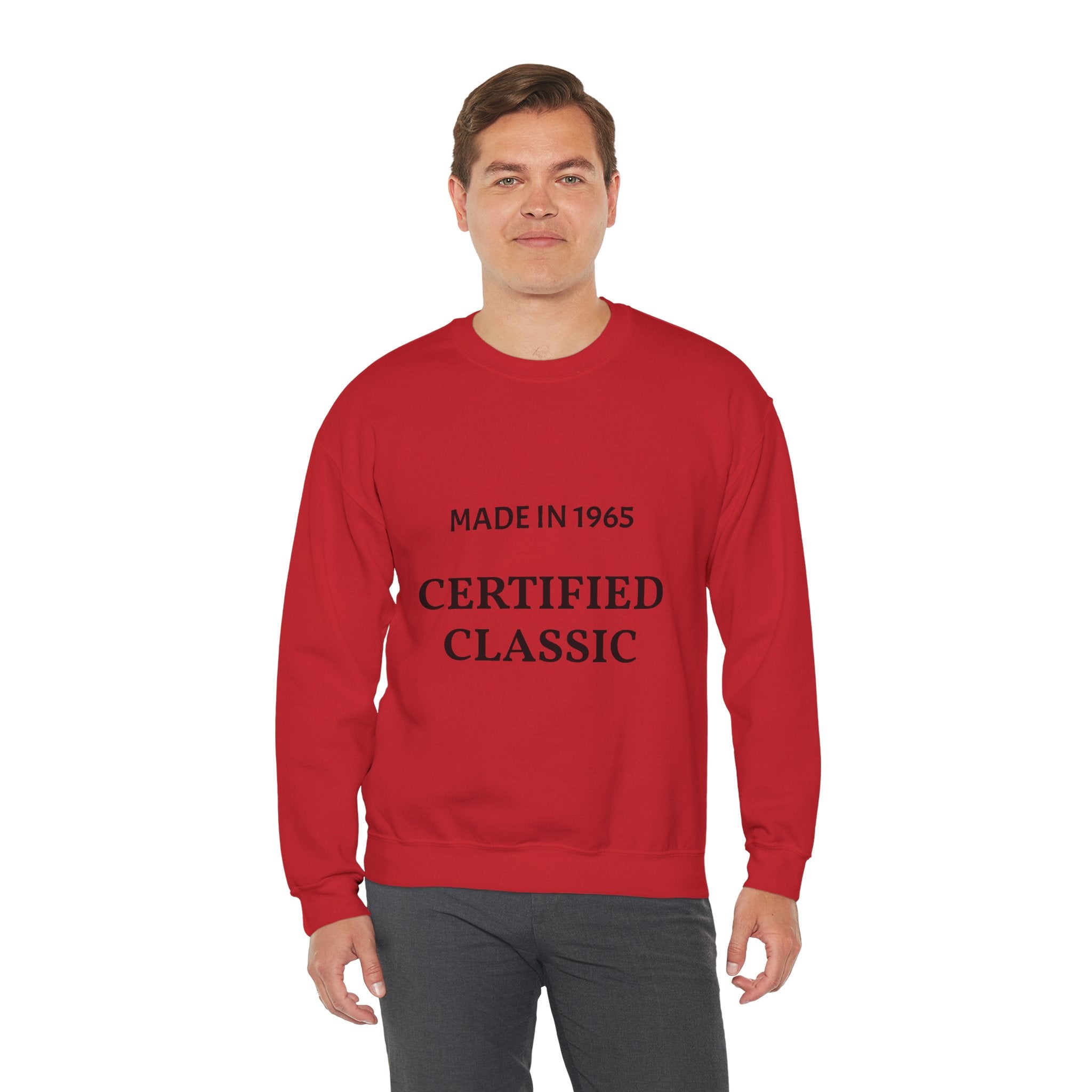 Crewneck Sweatshirt — "Certified Classic" Pullover