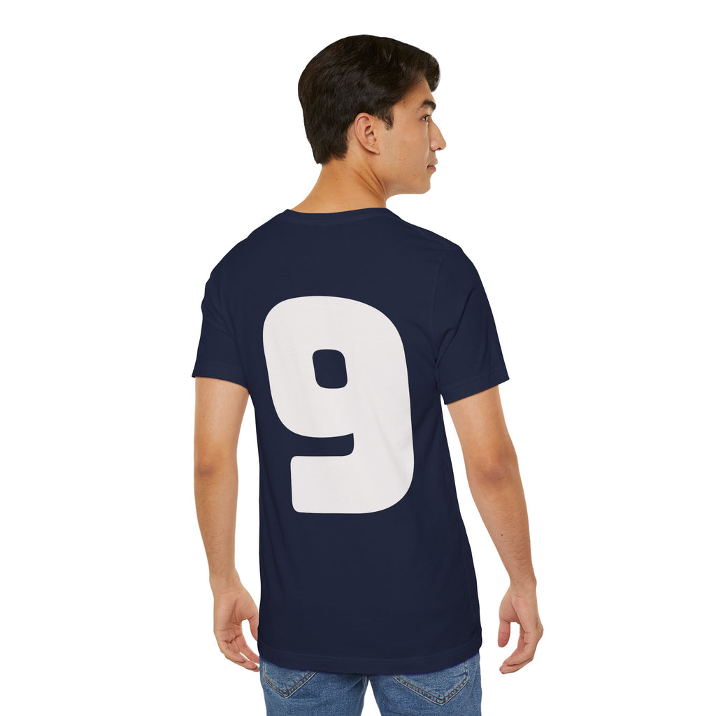 Custom Adult Birthday Crew Neck Tee - Unisex - Title/Role on front - Birthday person on front - Age on back