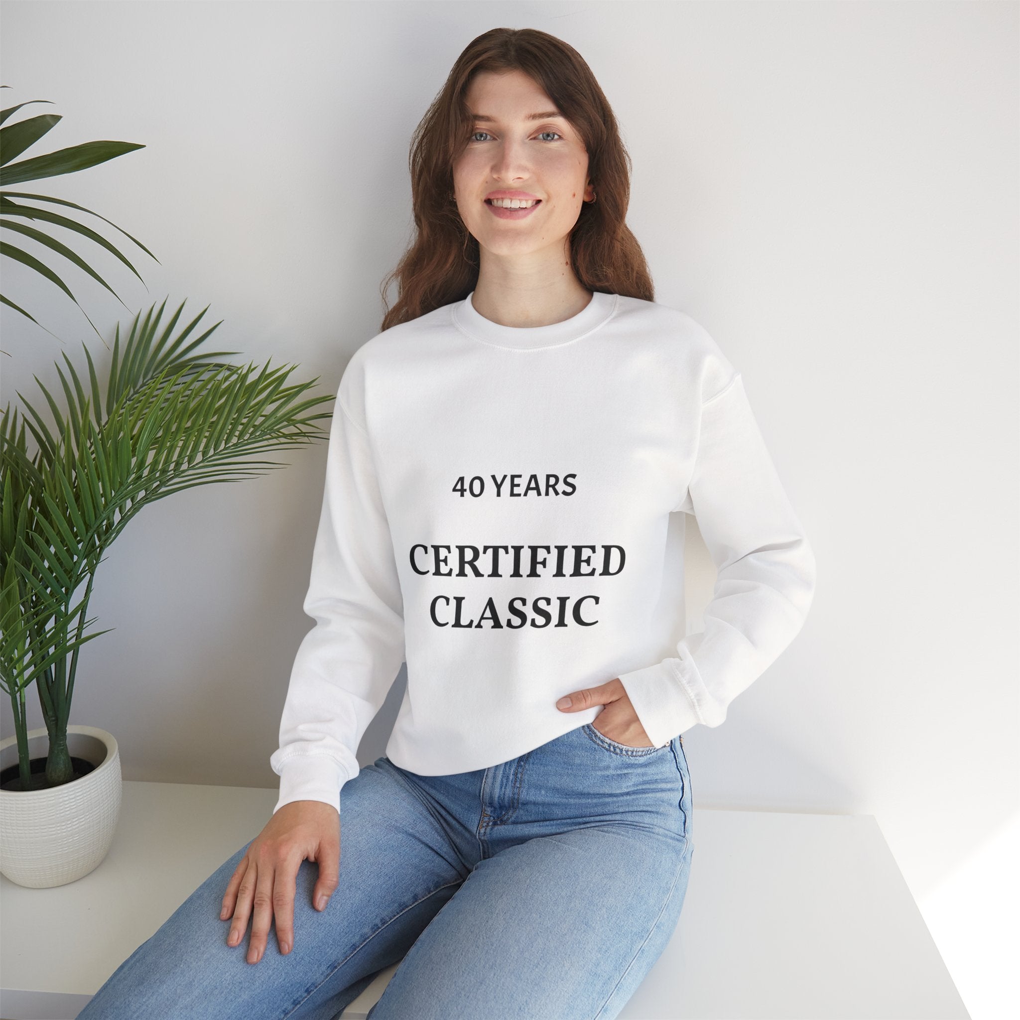 Crewneck Sweatshirt — "Certified Classic" Pullover