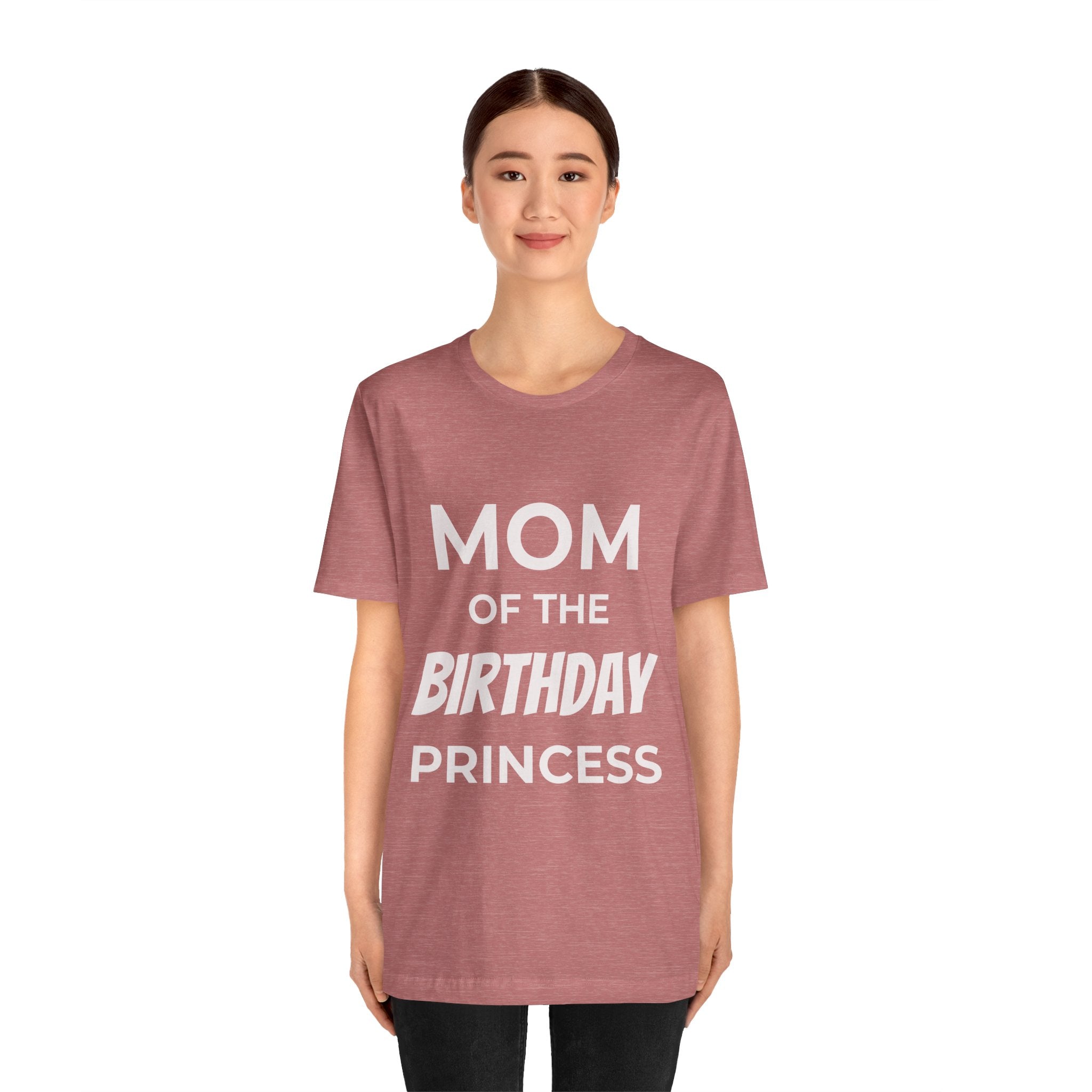 Custom Adult Birthday Crew Neck Tee - Unisex - Title/Role on front - Birthday person on front - Age on back