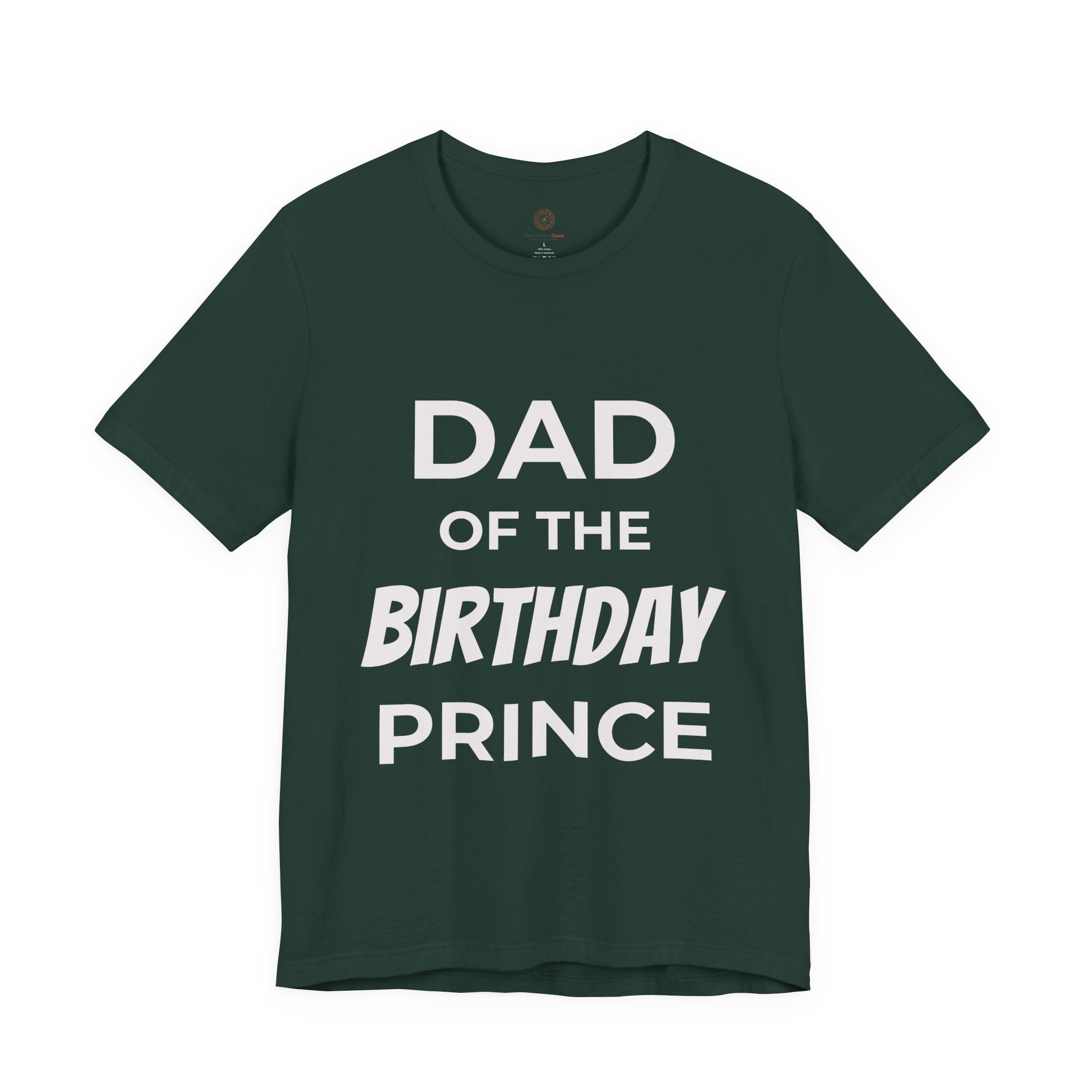 Custom Adult Birthday Crew Neck Tee - Unisex - Title/Role on front - Birthday person on front - Age on back