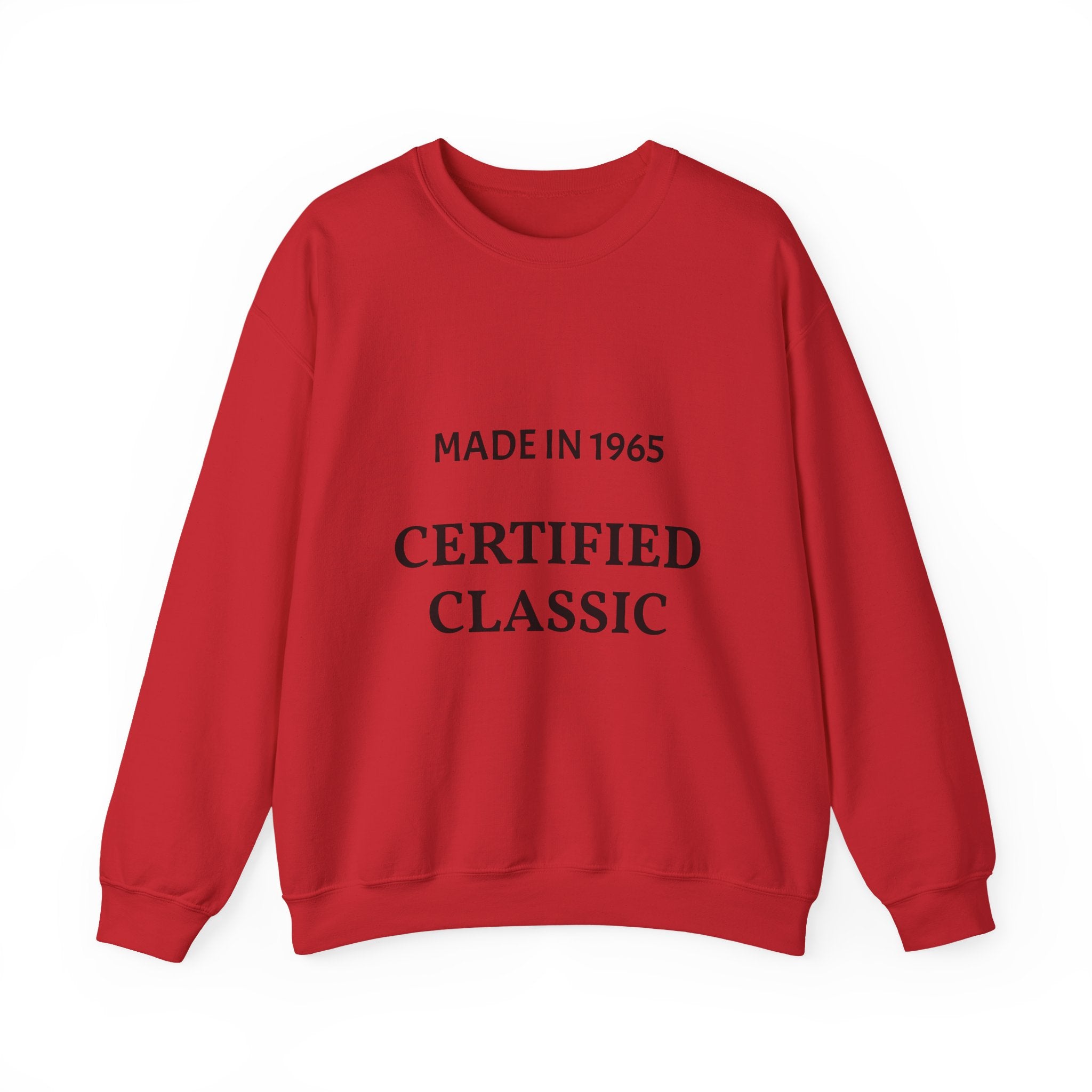 Crewneck Sweatshirt — "Certified Classic" Pullover