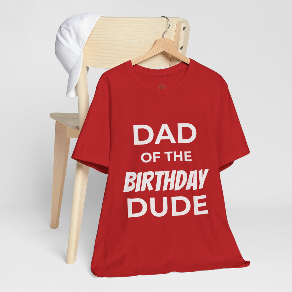 Custom Adult Birthday Crew Neck Tee - Unisex - Title/Role on front - Birthday person on front - Age on back