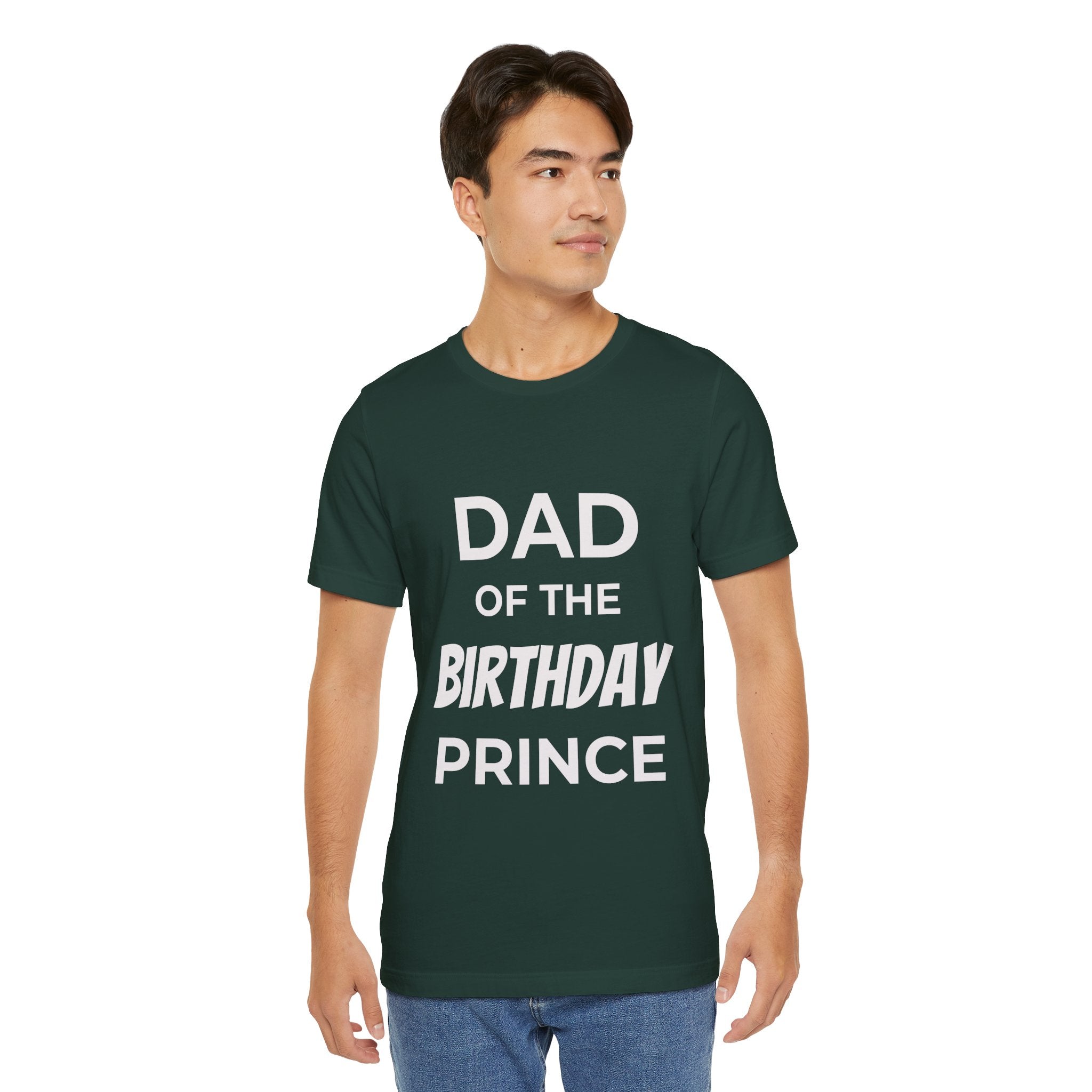 Custom Adult Birthday Crew Neck Tee - Unisex - Title/Role on front - Birthday person on front - Age on back