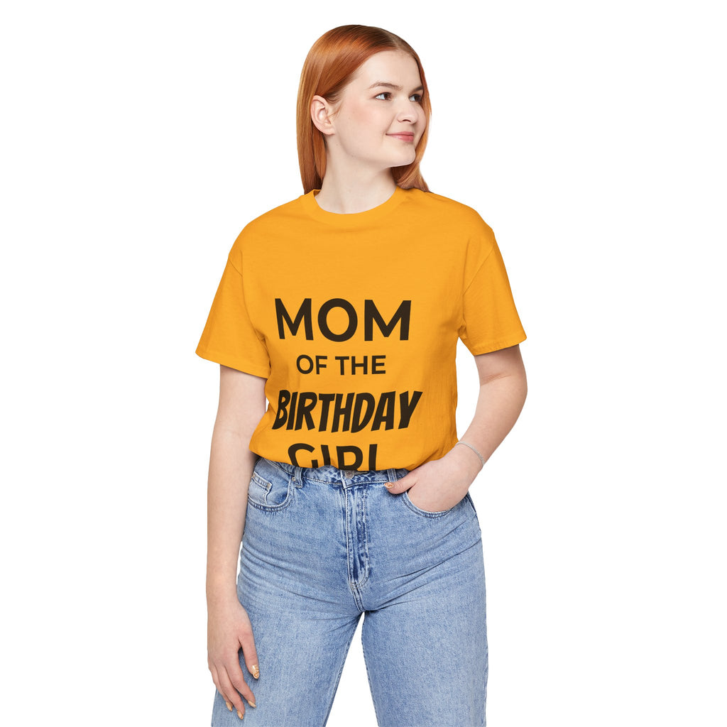 Custom Adult Birthday Crew Neck Tee - Unisex - Title/Role on front - Birthday person on front - Age on back
