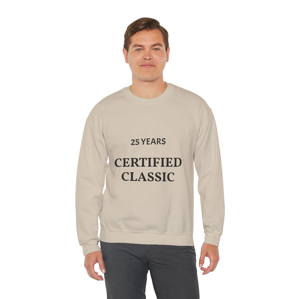 Crewneck Sweatshirt — "Certified Classic" Pullover