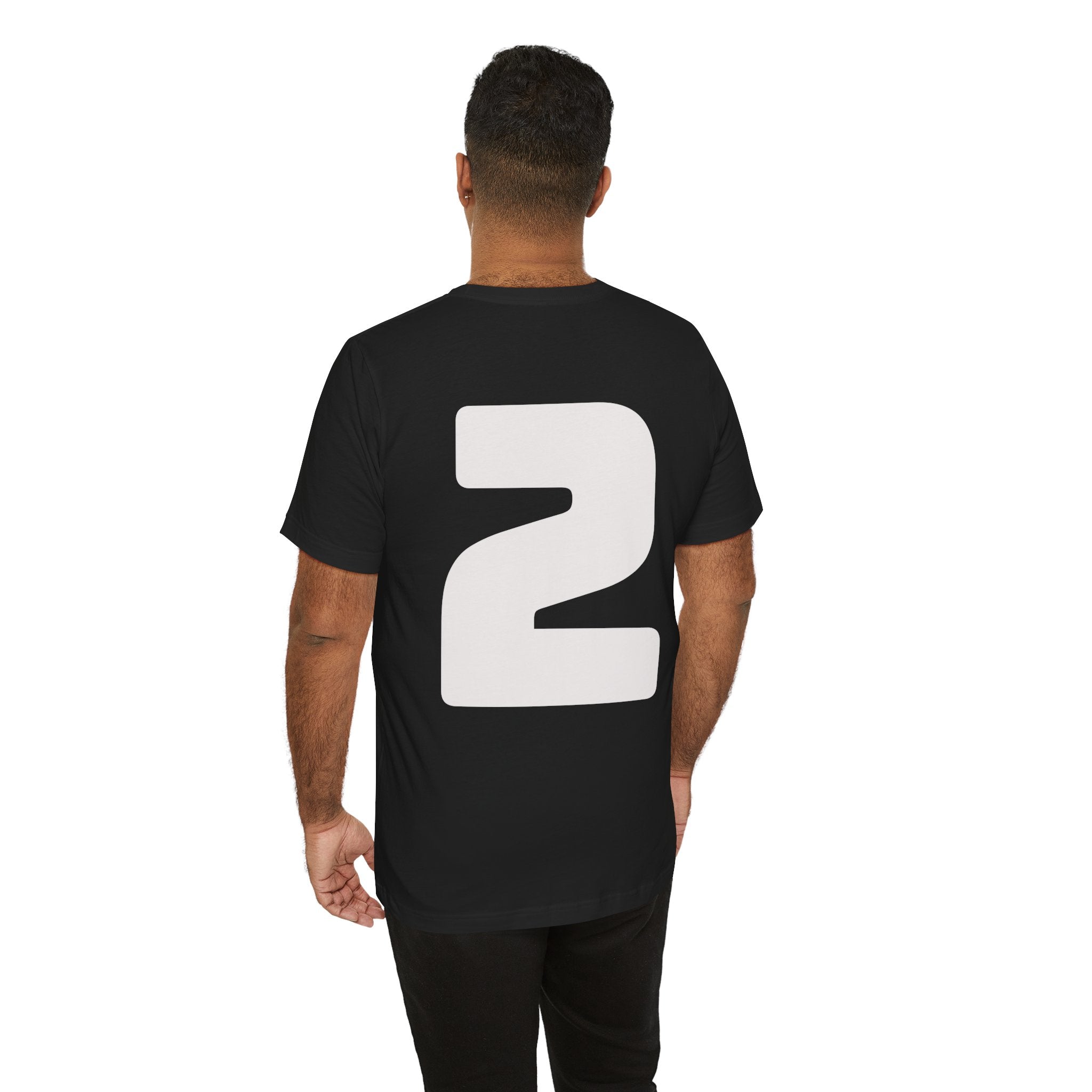 Custom Adult Birthday Crew Neck Tee - Unisex - Title/Role on front - Birthday person on front - Age on back