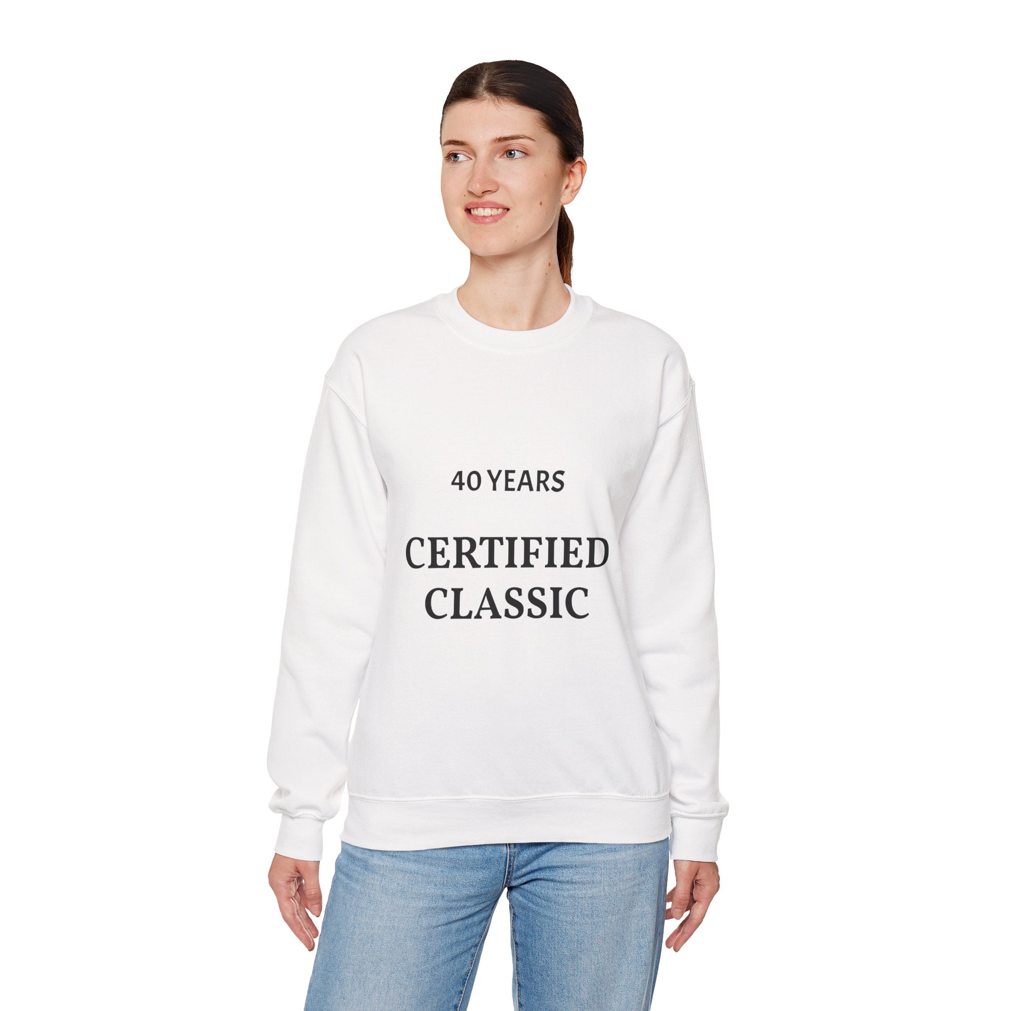 Crewneck Sweatshirt — "Certified Classic" Pullover