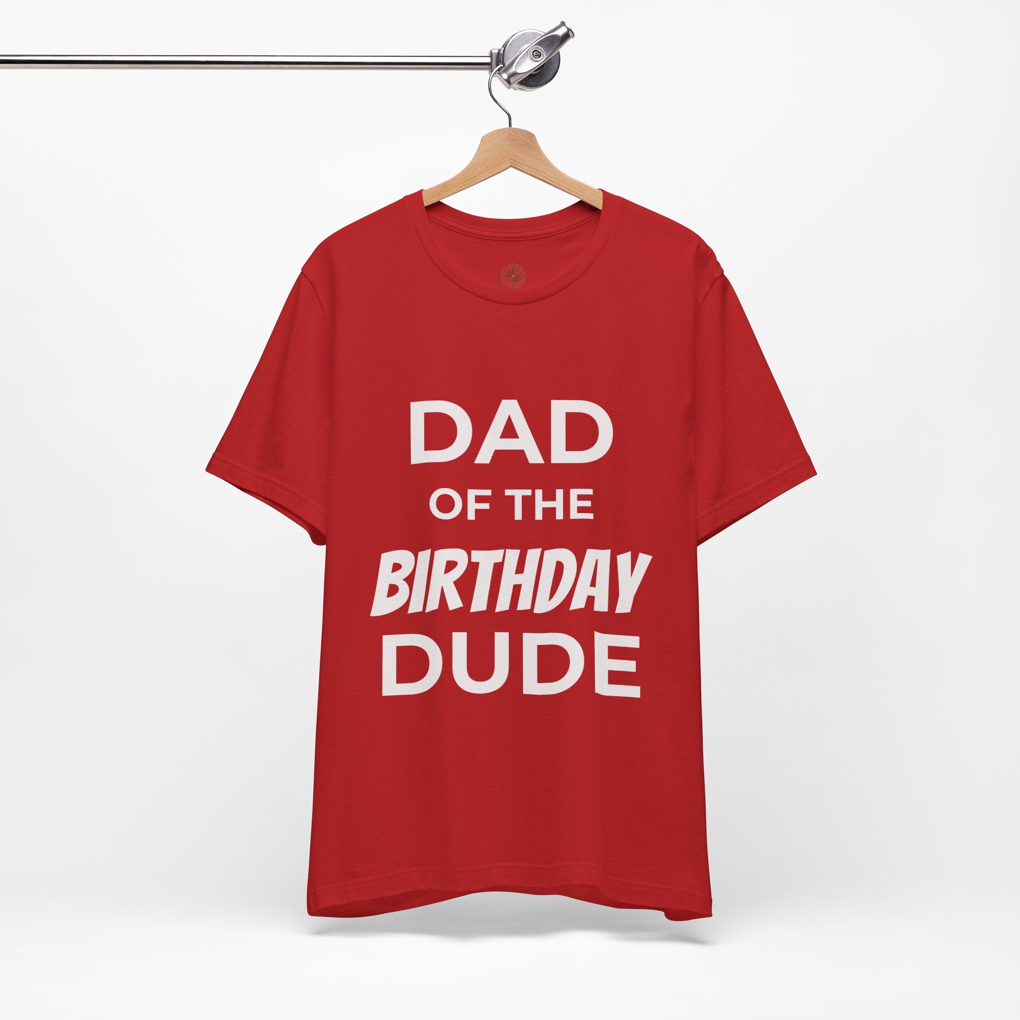 Custom Adult Birthday Crew Neck Tee - Unisex - Title/Role on front - Birthday person on front - Age on back