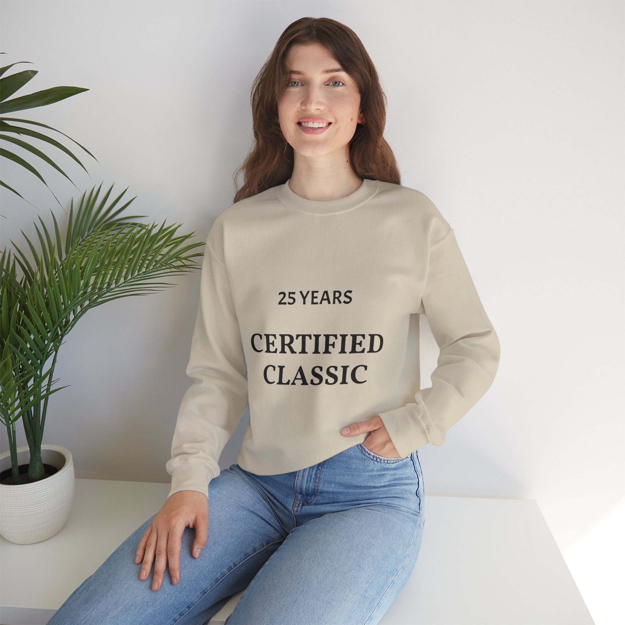 Crewneck Sweatshirt — "Certified Classic" Pullover