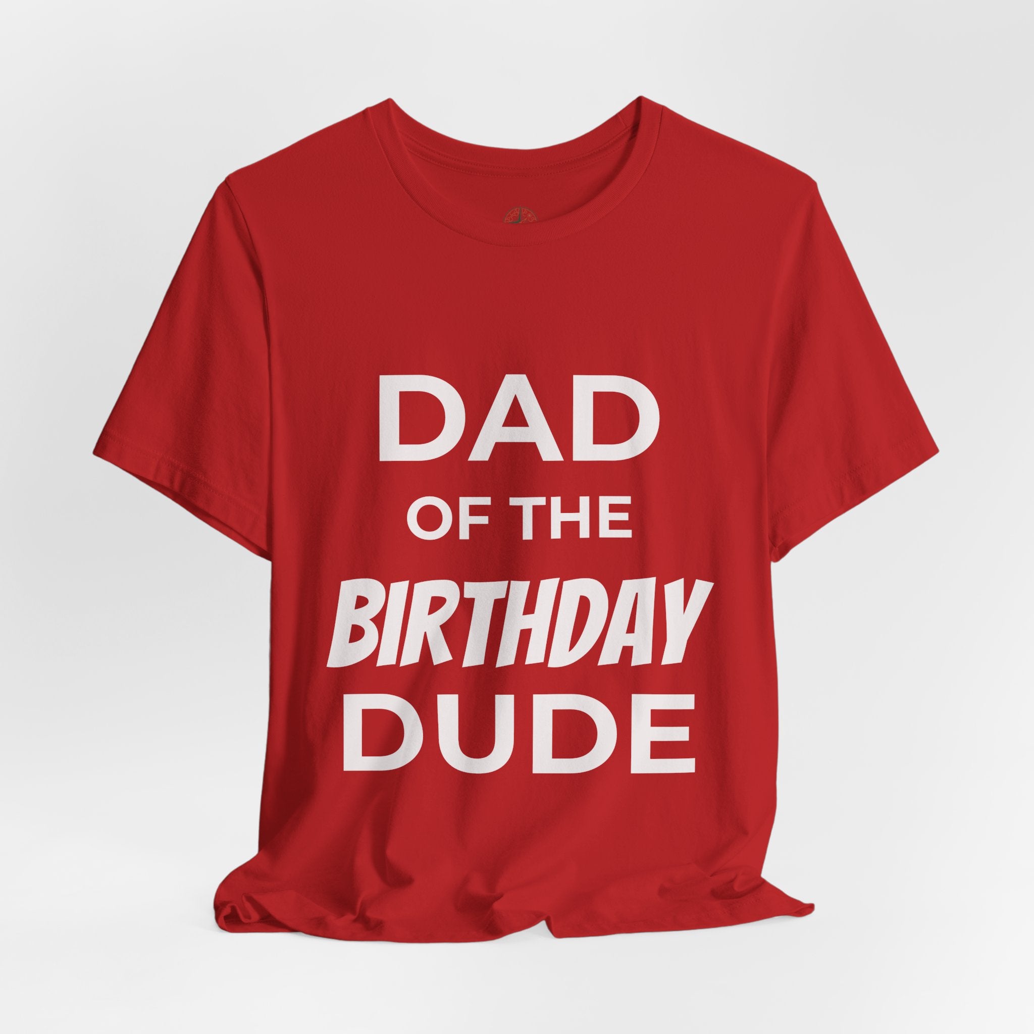 Custom Adult Birthday Crew Neck Tee - Unisex - Title/Role on front - Birthday person on front - Age on back