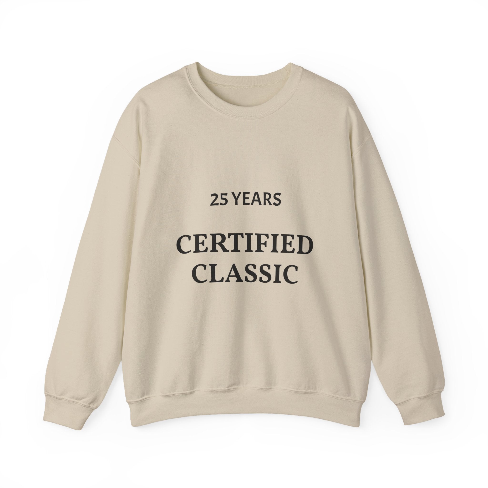 Crewneck Sweatshirt — "Certified Classic" Pullover