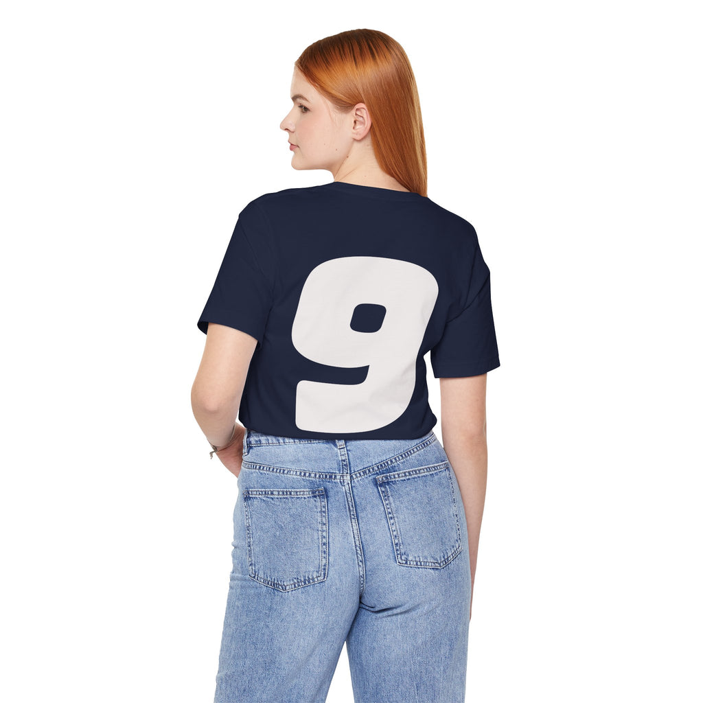 Custom Adult Birthday Crew Neck Tee - Unisex - Title/Role on front - Birthday person on front - Age on back