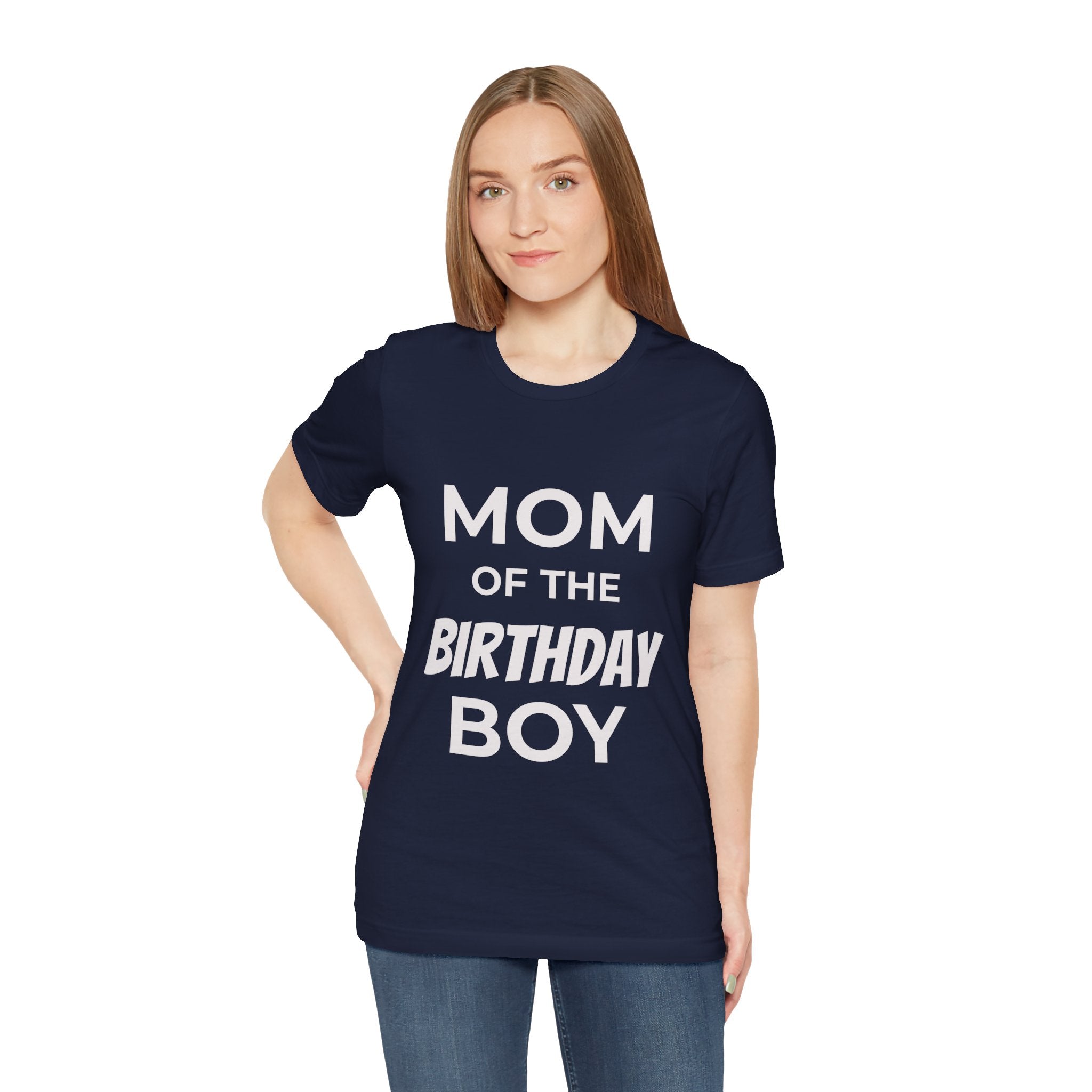 Custom Adult Birthday Crew Neck Tee - Unisex - Title/Role on front - Birthday person on front - Age on back