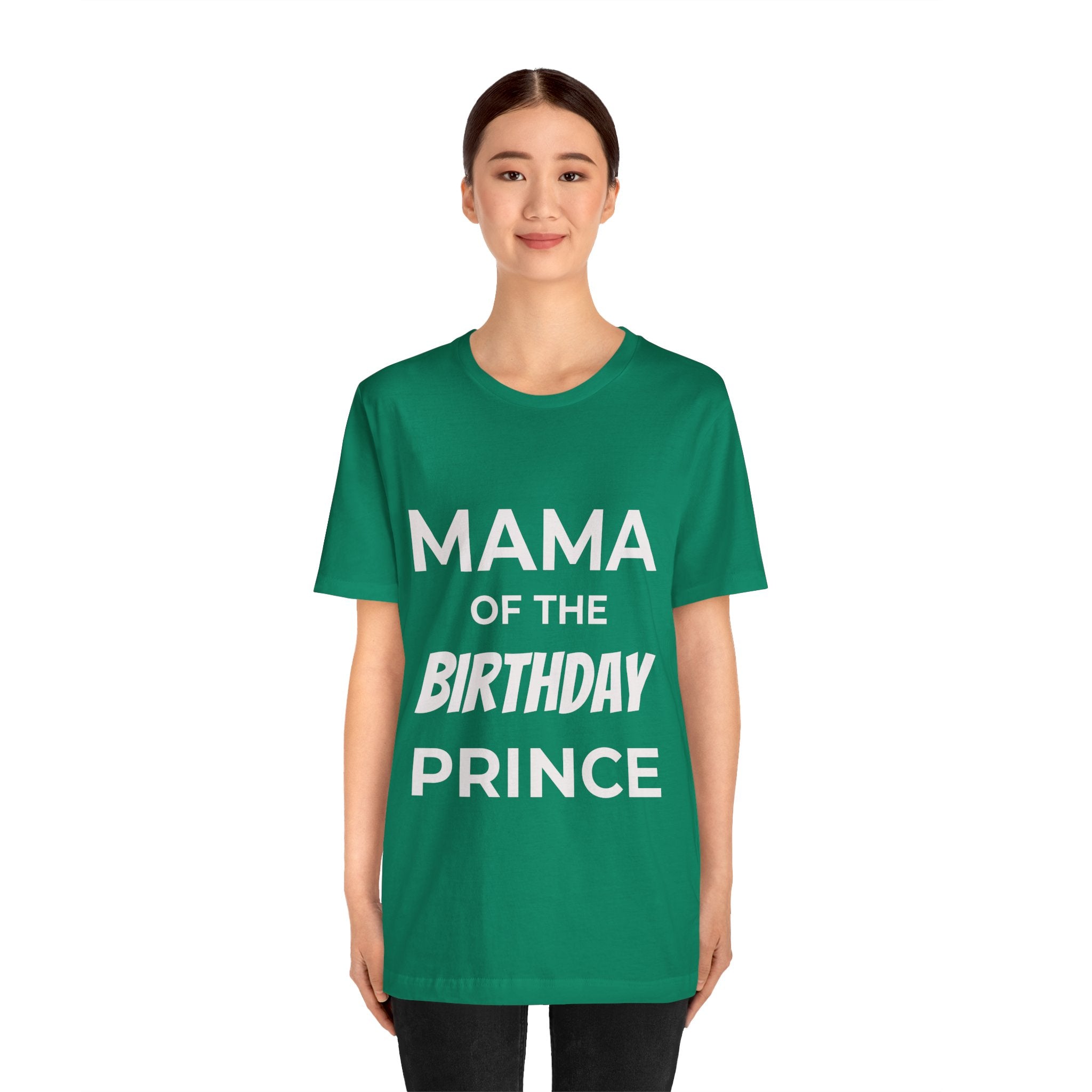 Custom Adult Birthday Crew Neck Tee - Unisex - Title/Role on front - Birthday person on front - Age on back