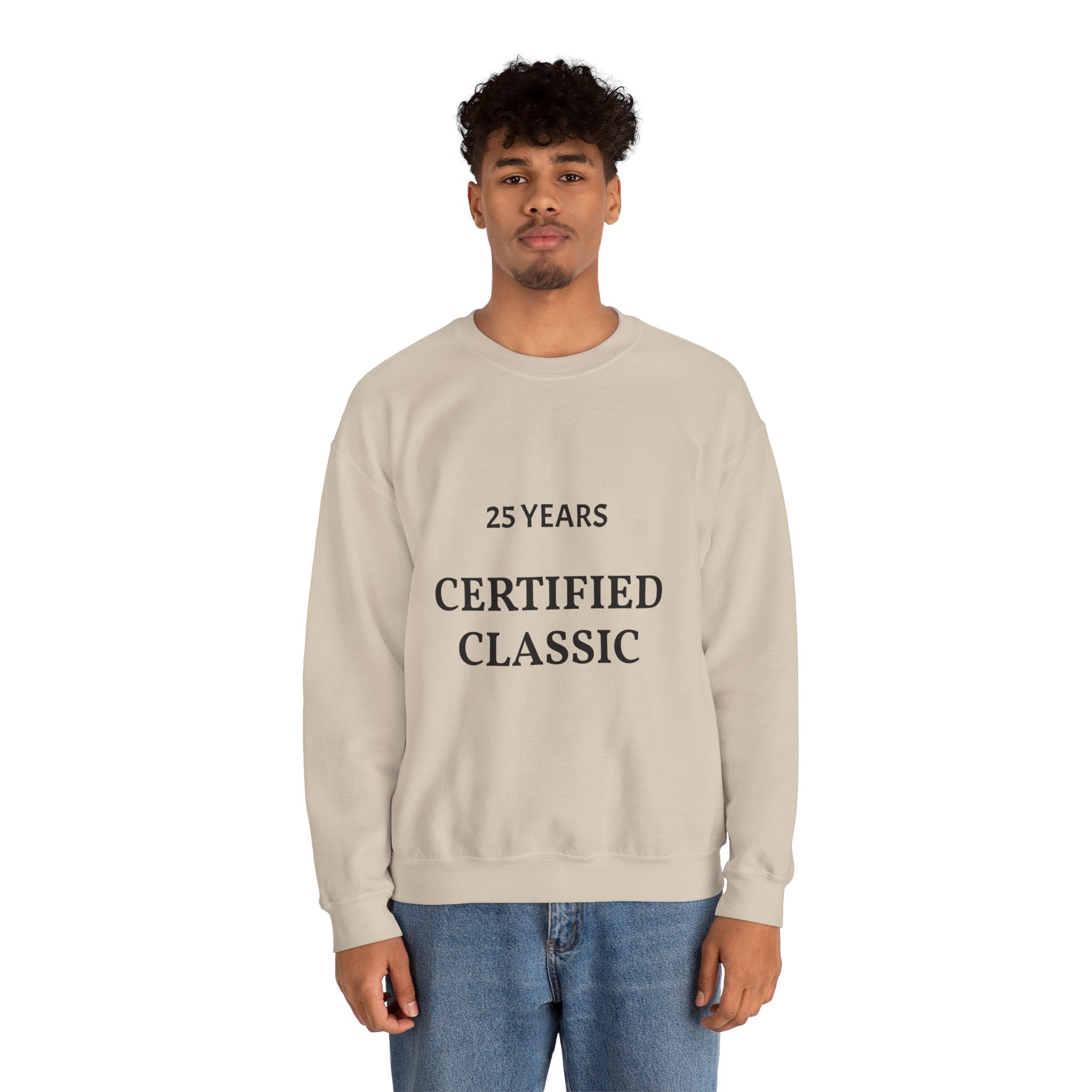 Crewneck Sweatshirt — "Certified Classic" Pullover