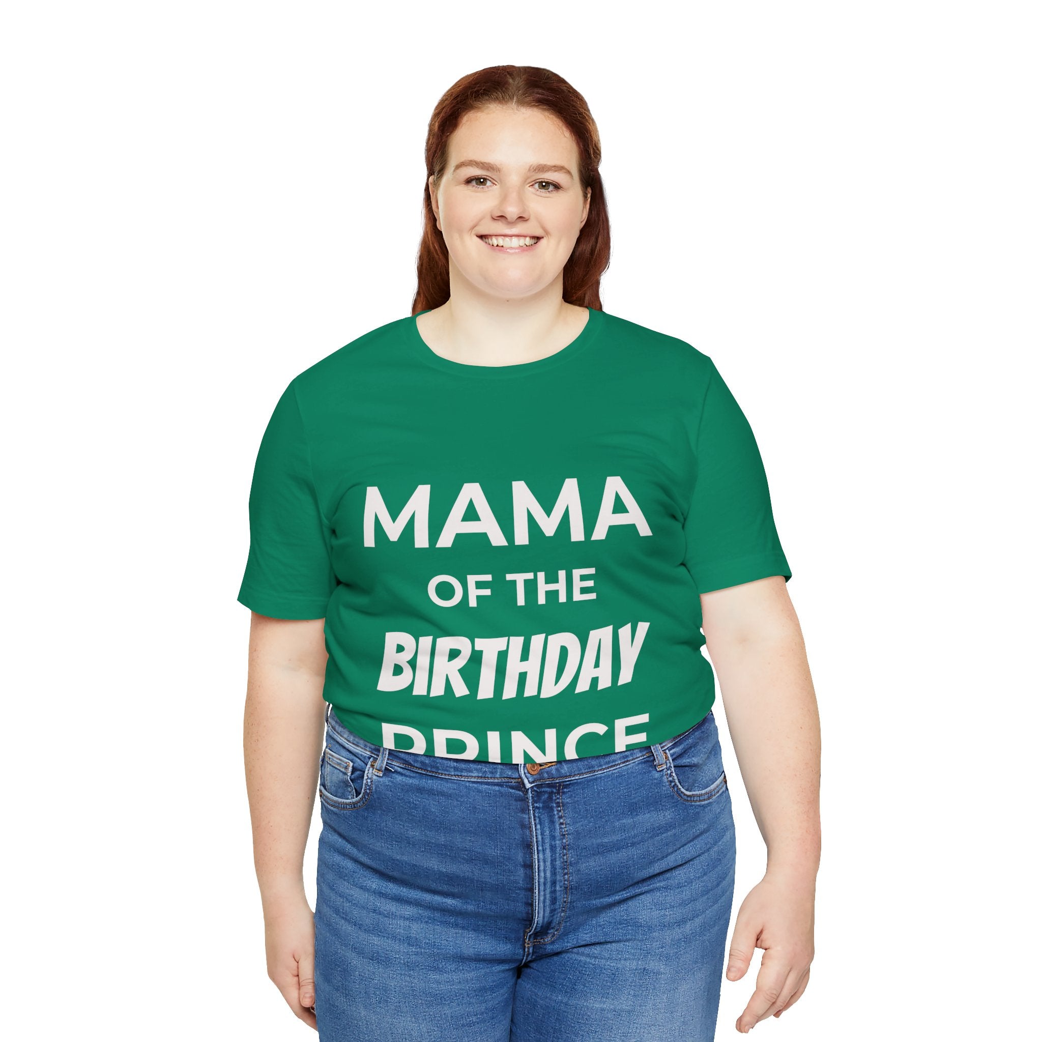 Custom Adult Birthday Crew Neck Tee - Unisex - Title/Role on front - Birthday person on front - Age on back